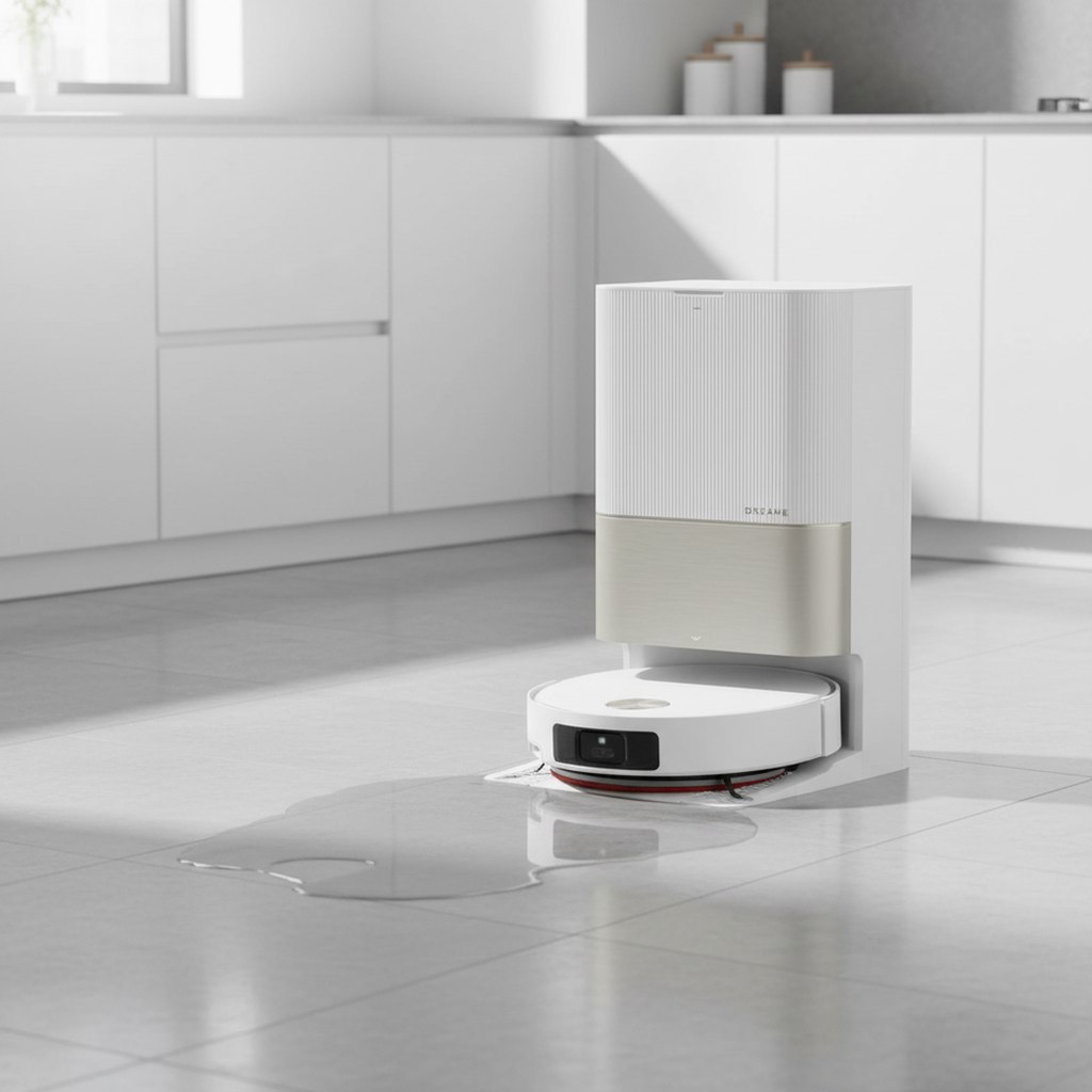 Roborock vs Dreame : le bras extensible du robot laveur Dreame X50 Ultra nettoie les bords